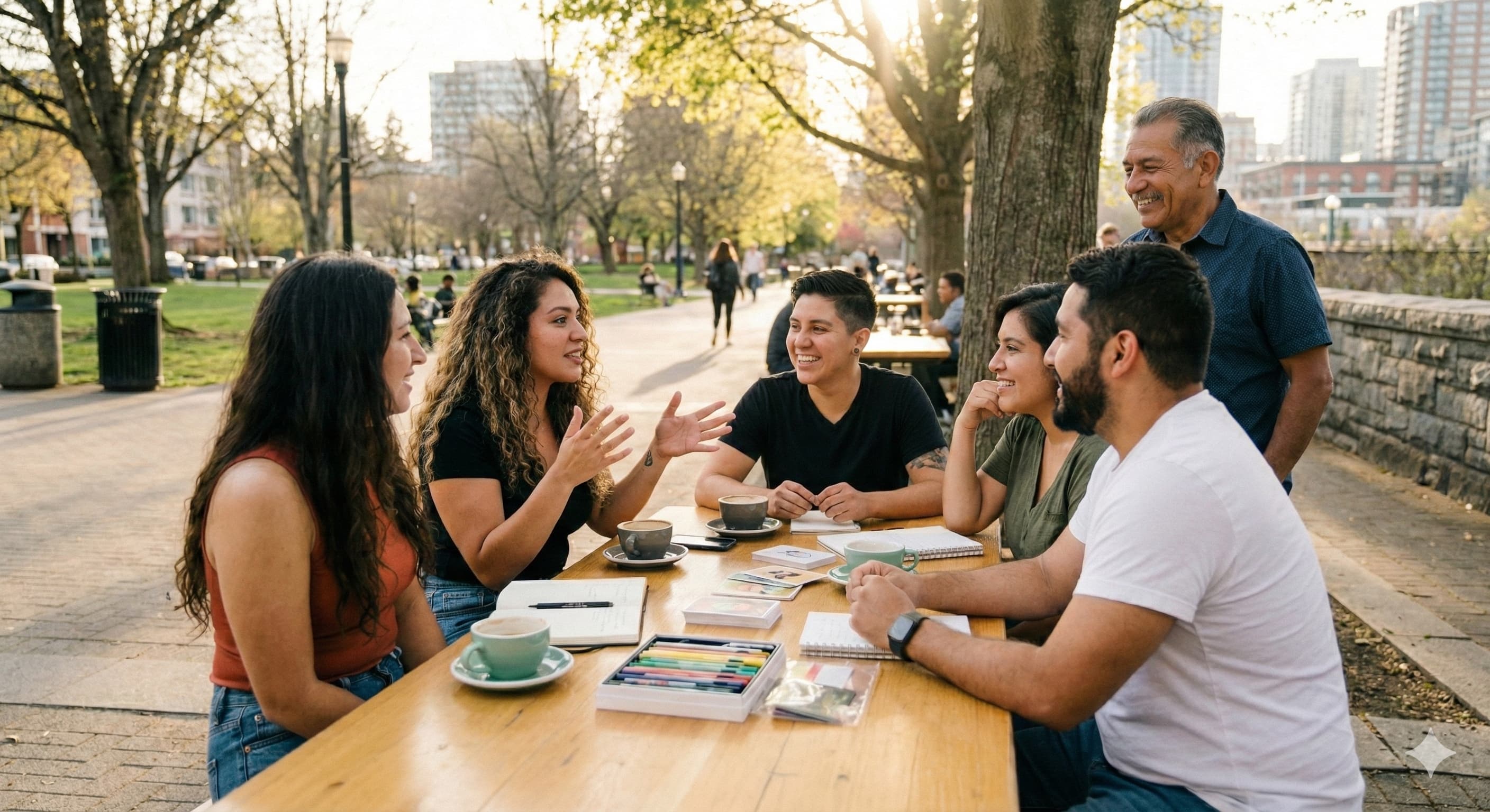 Eventos LGBT en parque - comunidad diversa