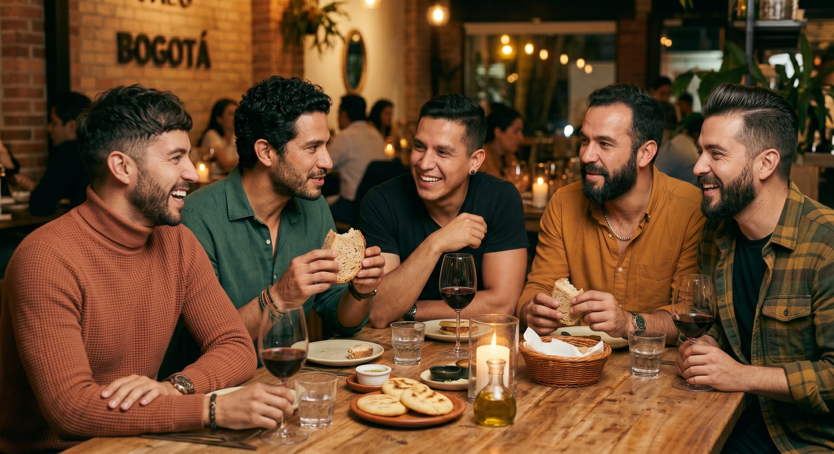 Cena Kaleido Entre Hombres